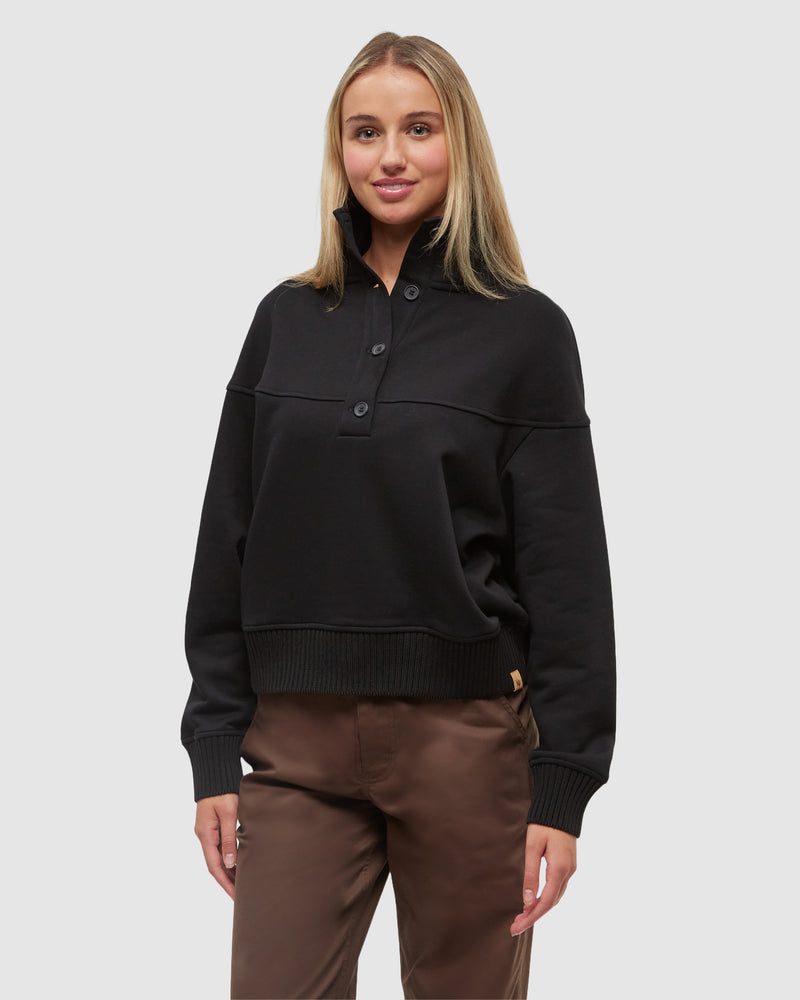 Black-14-Snap-Color-Block-Fleece-Sweatshirt