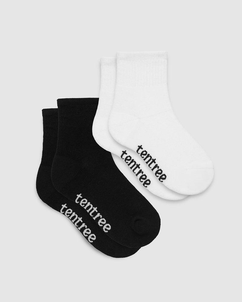Black-2-Pack-Sports-Quarter-Ankle-Socks