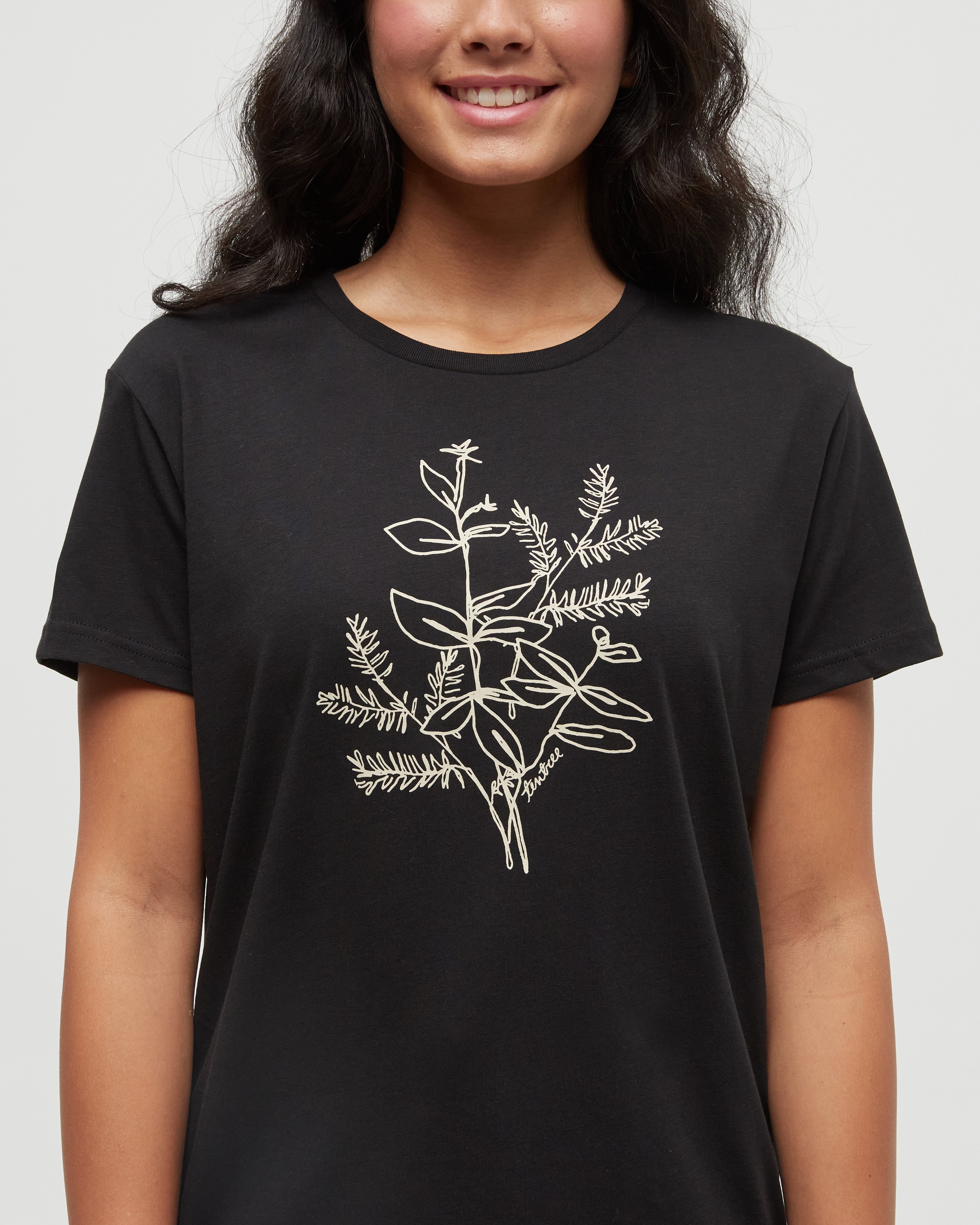 Womens Autumn Flora T-Shirt | Recycled Materials