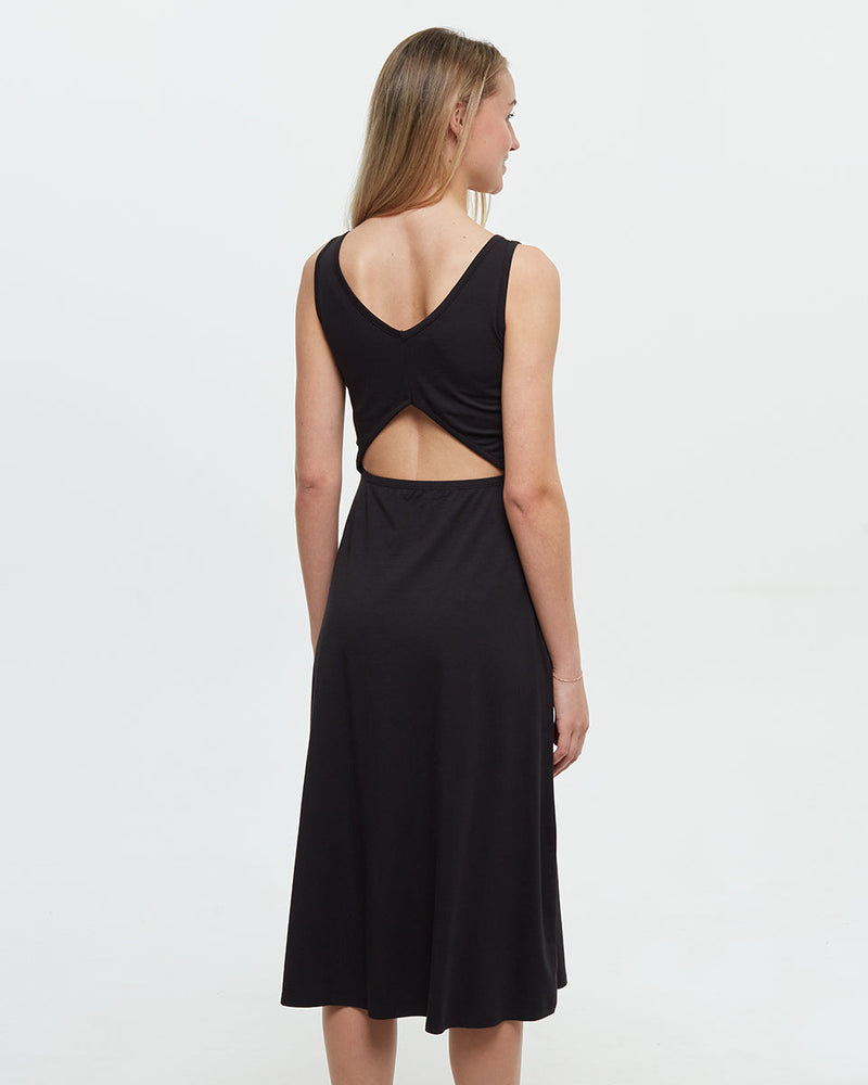 Picture of Cut-Out Back Midi Dress - Women's