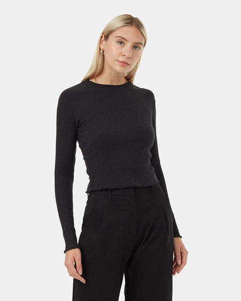 Black-High-Crew-Neck-Ribbed-