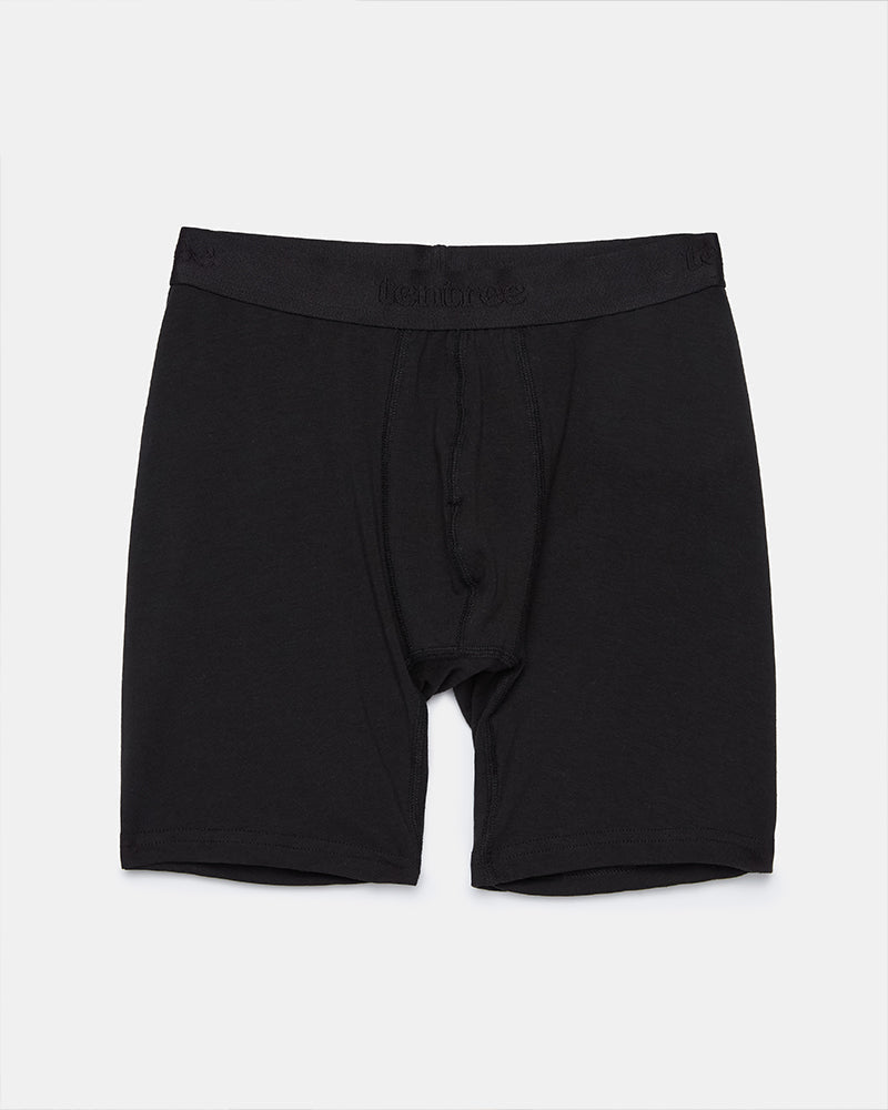 Black Men's Boxer Briefs *Model is 5'8.5", wearing size M