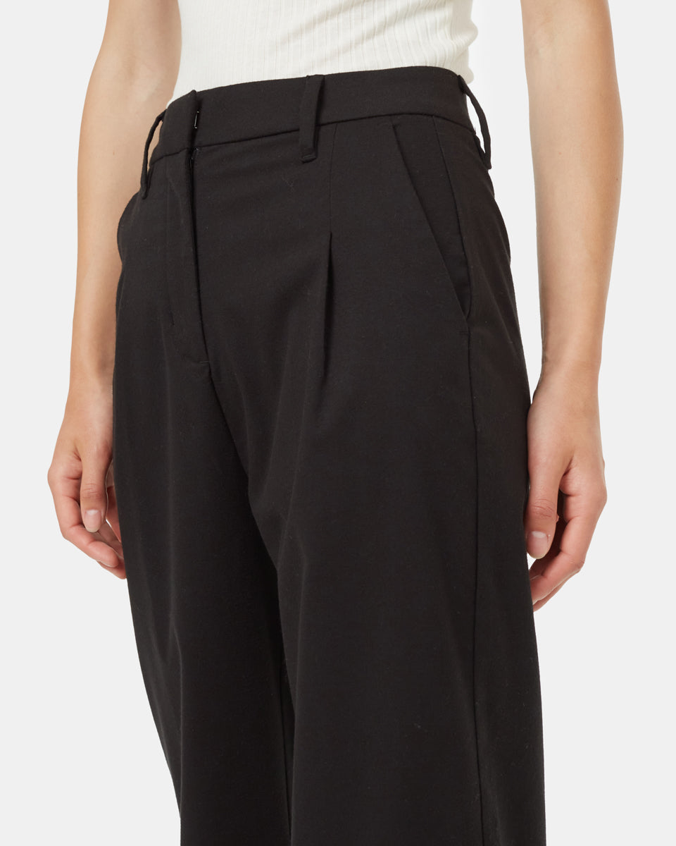 Soft EcoTwill Pleat Front Pant | Recycled Materials