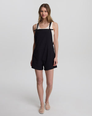 Black-Mid-Rise-Wide-Jumpsuit *Model is 5'9", wearing size S