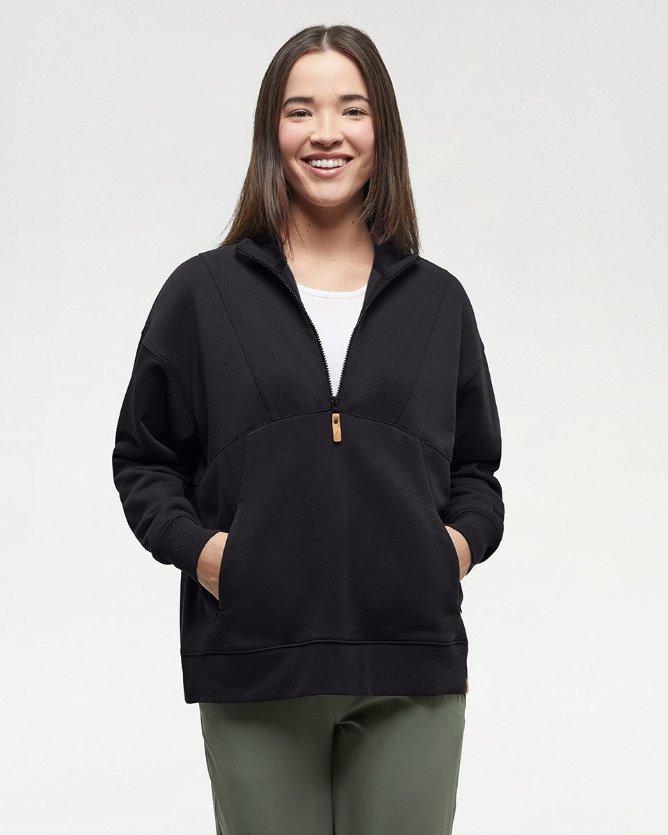 Womens Finlayson 1/4 Zip | Recycled Materials
