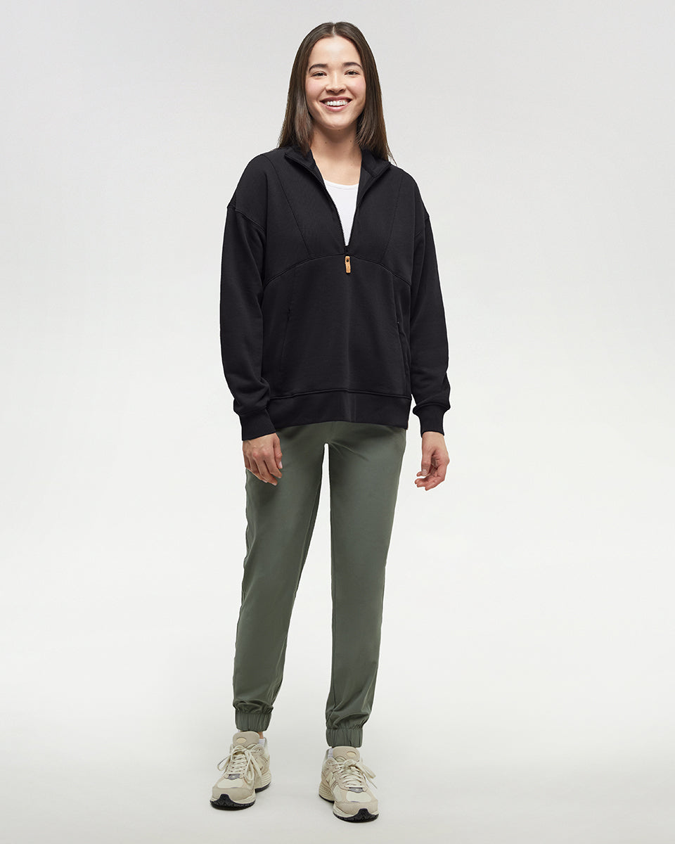 Womens Finlayson 1/4 Zip | Recycled Materials