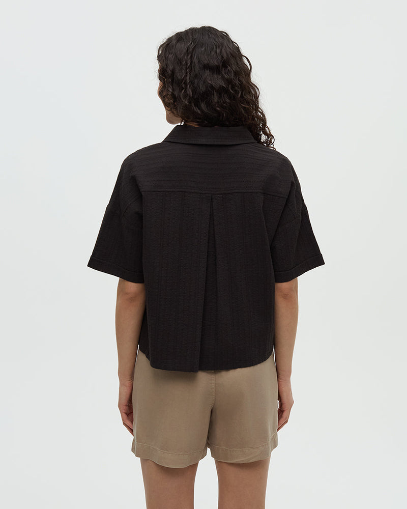 Black-Organic-Cotton-Button-Up-Shirt