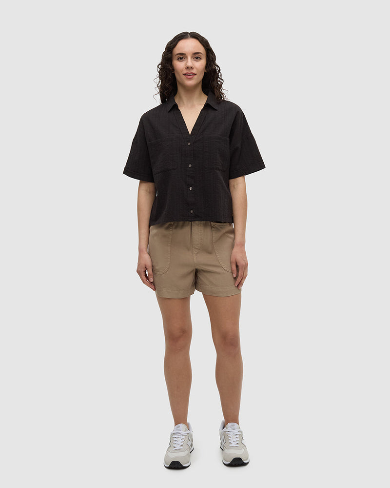 Black-Organic-Cotton-Button-Up-Shirt