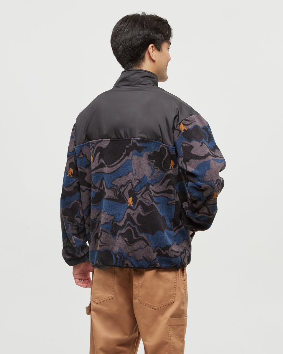 Mens Stave ¼ Snap | Recycled Polyester