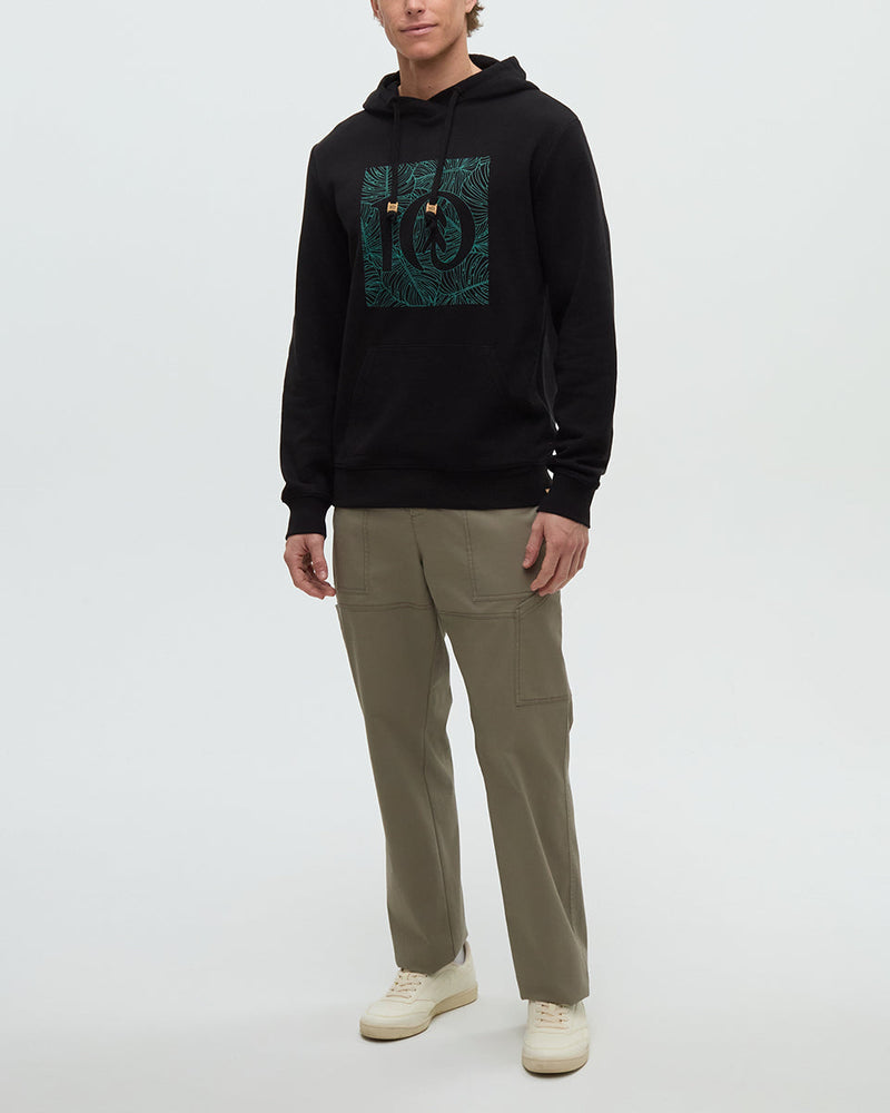 Black-Regular-Fit-Graphic-Hoodie