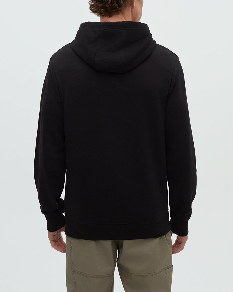 Black-Regular-Fit-Graphic-Hoodie