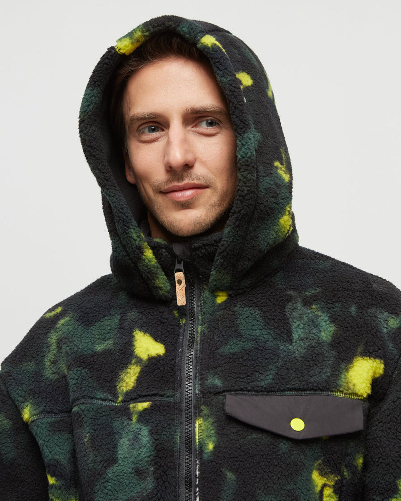 Black-Relax-Bonded-Sherpa-Fleece-Zip-Jacket