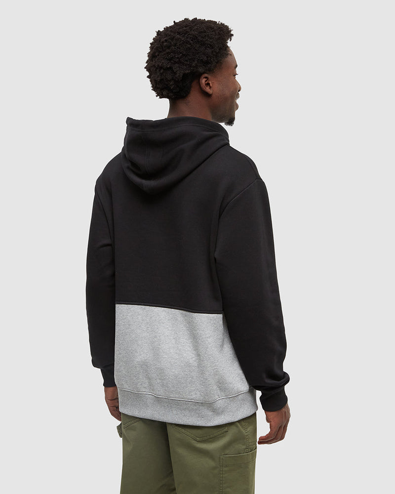 Black-Relaxed-Fit-Color-Block-Hoodie