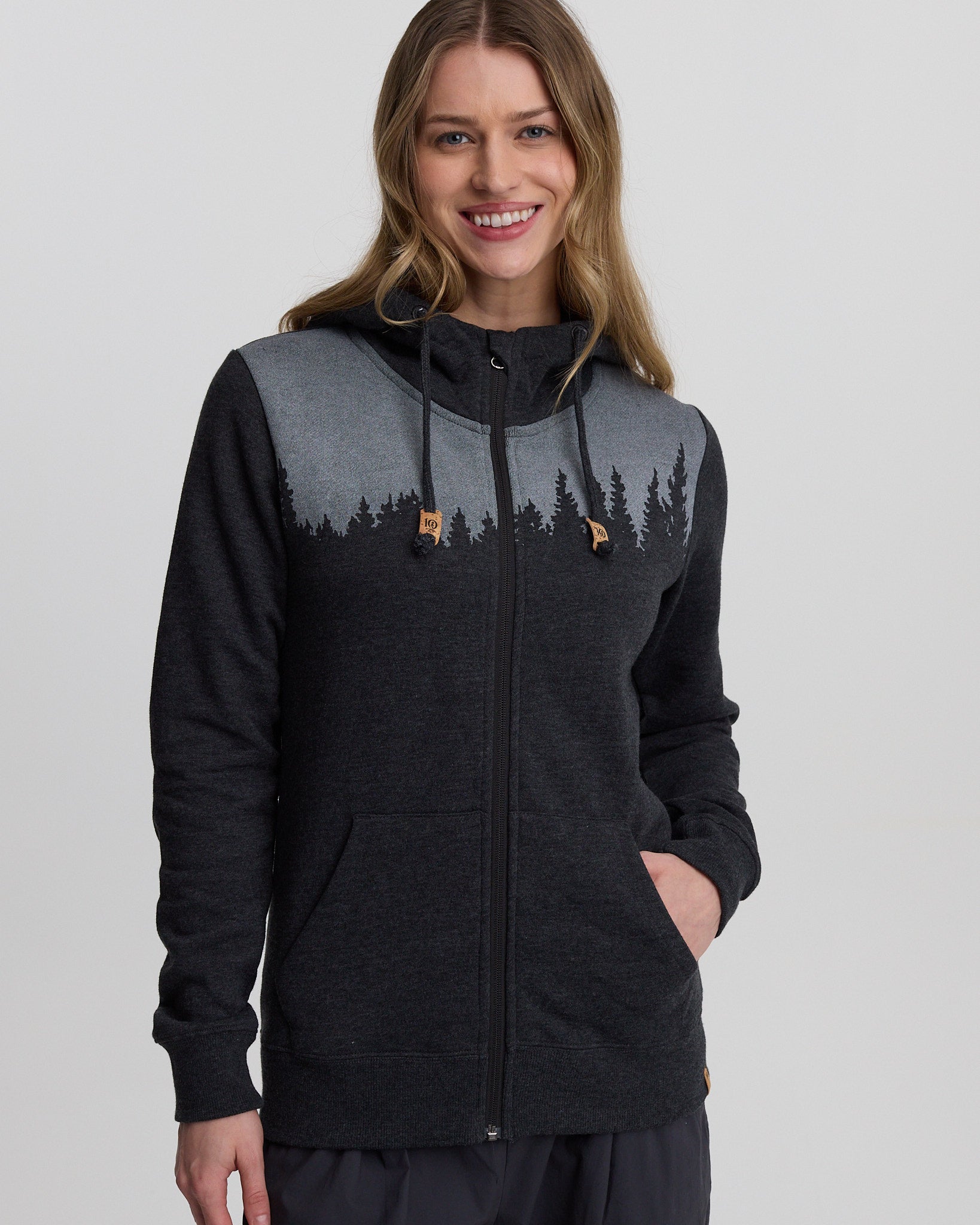 トップス Reee Womens Juniper Zip Hoodie | Recycled Materials