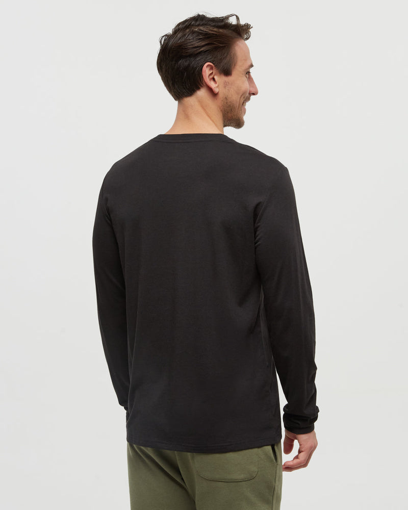 Black-TreeBlend-Classic-Longsleeve
