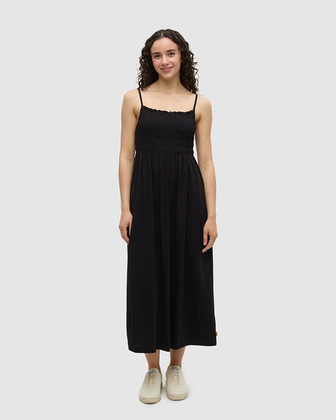 Womens TreeBlend Sleeveless Smocked Dress Womens TreeBlend Sleeveless Smocked Dress
