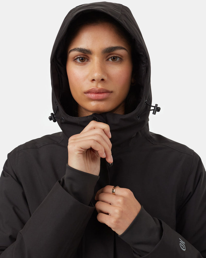 Black-Water-Repellent-Hooded-Long-Parka