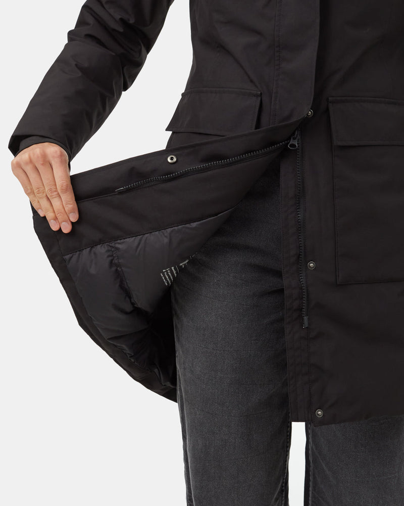 Black-Water-Repellent-Hooded-Long-Parka