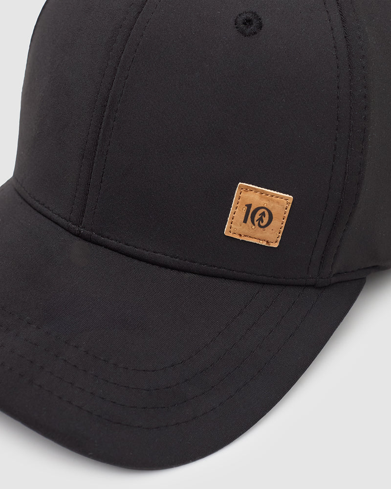 BlackFittedBaseballCap