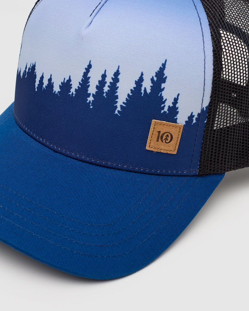 Blue-5-Panel-High-Profile-Baseball-Cap