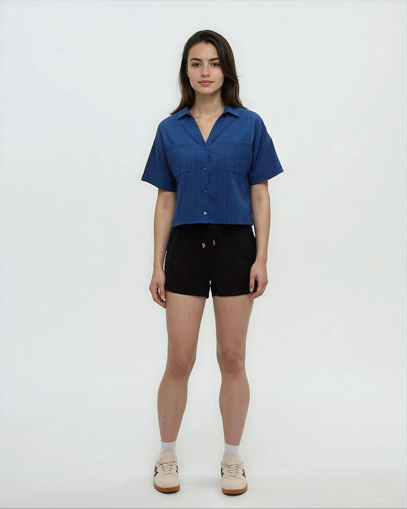 Blue-Organic-Cotton-Button-Up-Shirt