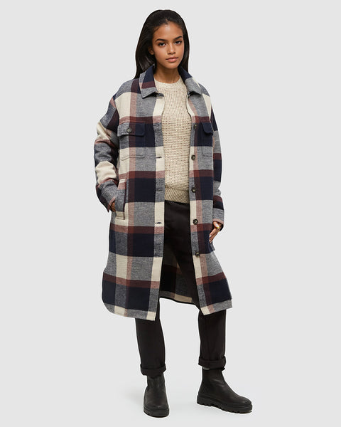Blue-Relaxed-Fit-Knee-Length-