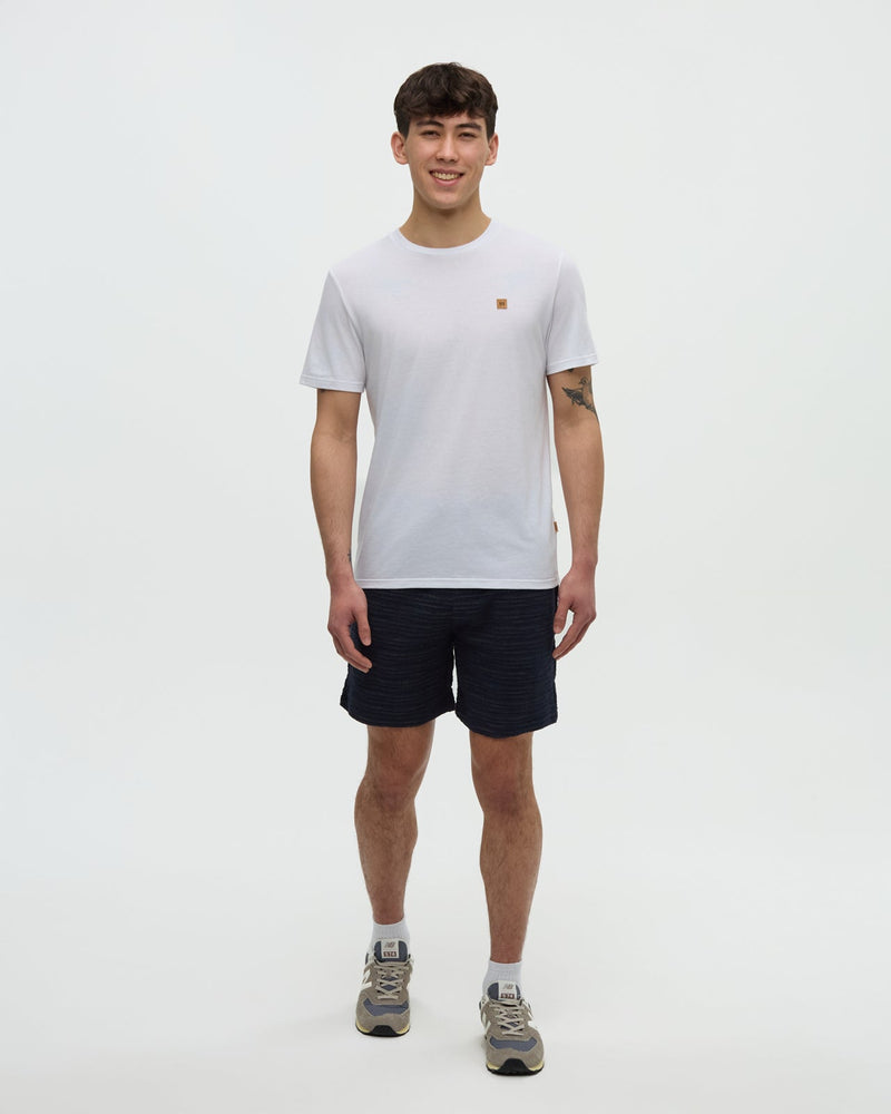 Blue-Slub-Cotton-Drawstring-Short