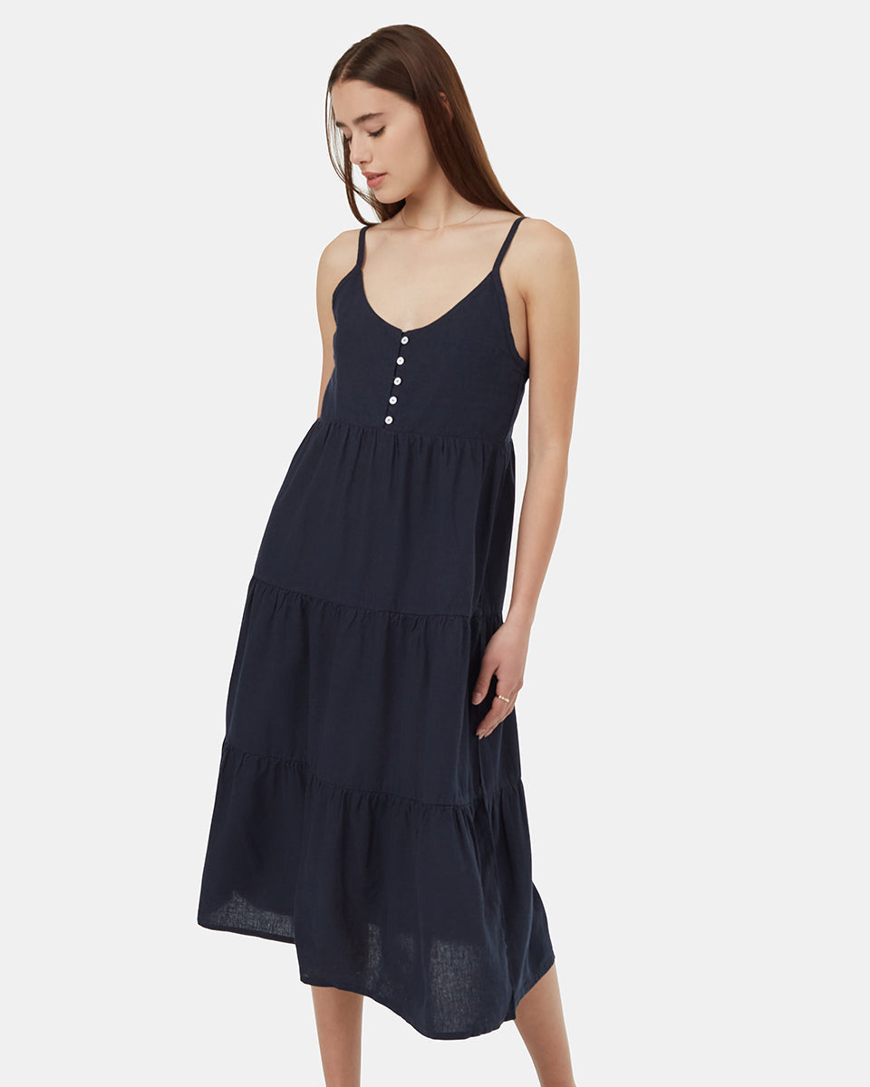 Hemp Tiered Cami Dress | Recycled Materials