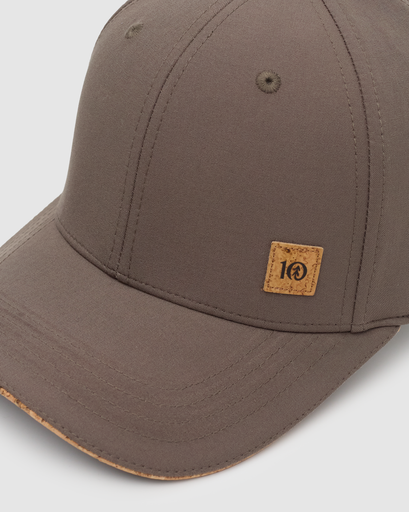 Brown-6-Panel-Medium-Profile-Baseball-Cap