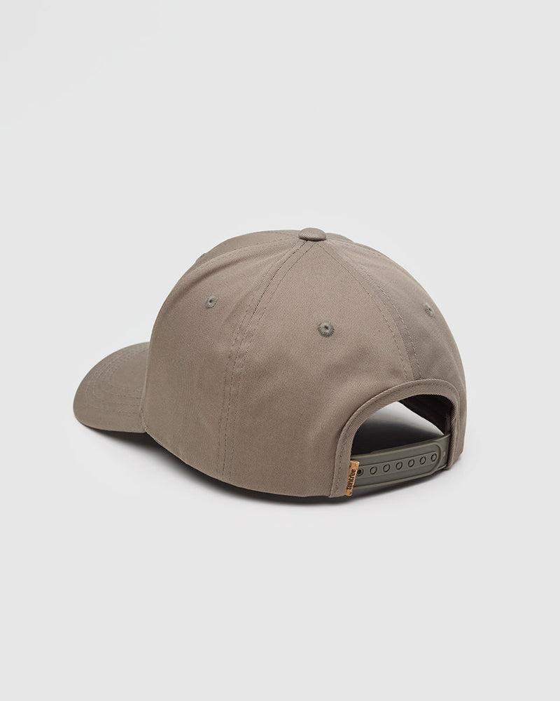Brown-6-Panel-Medium-Profile-Baseball-Cap