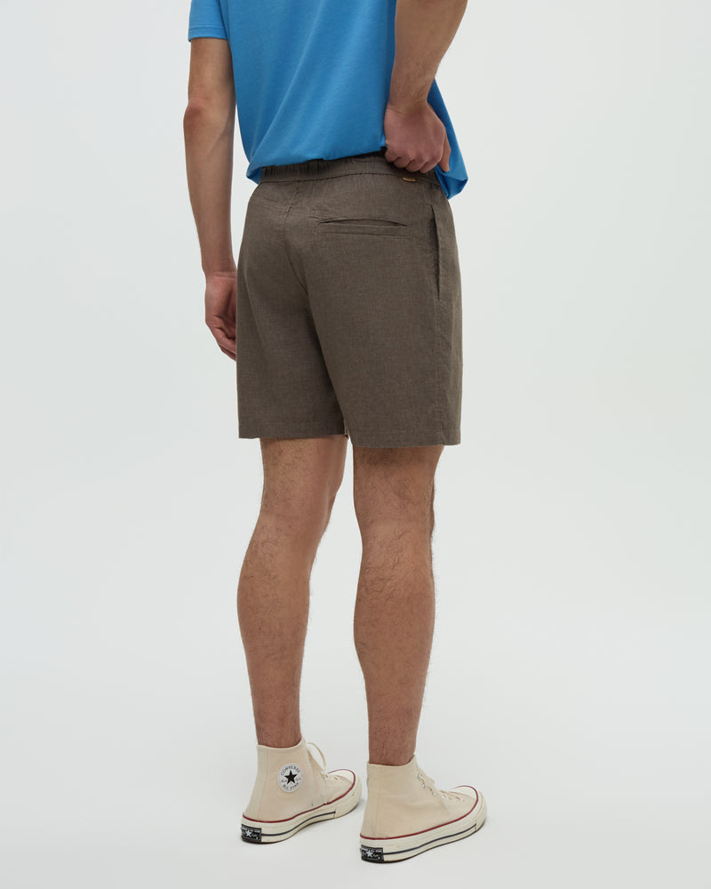 Brown-Hemp-REPREVE_Regular-Fit-Pull-on-short