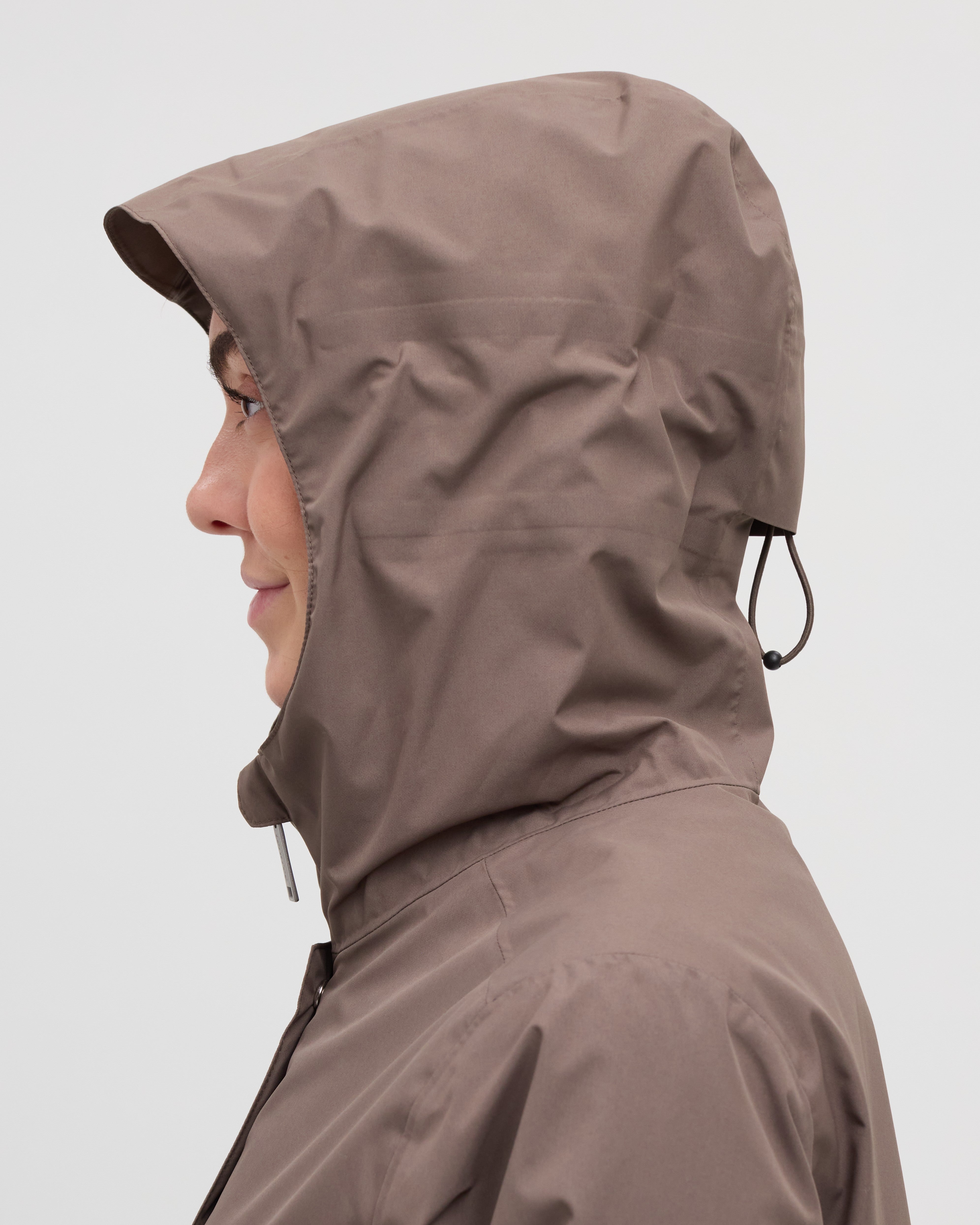 Womens Nimbus Long Rain Jacket | Recycled Polyester