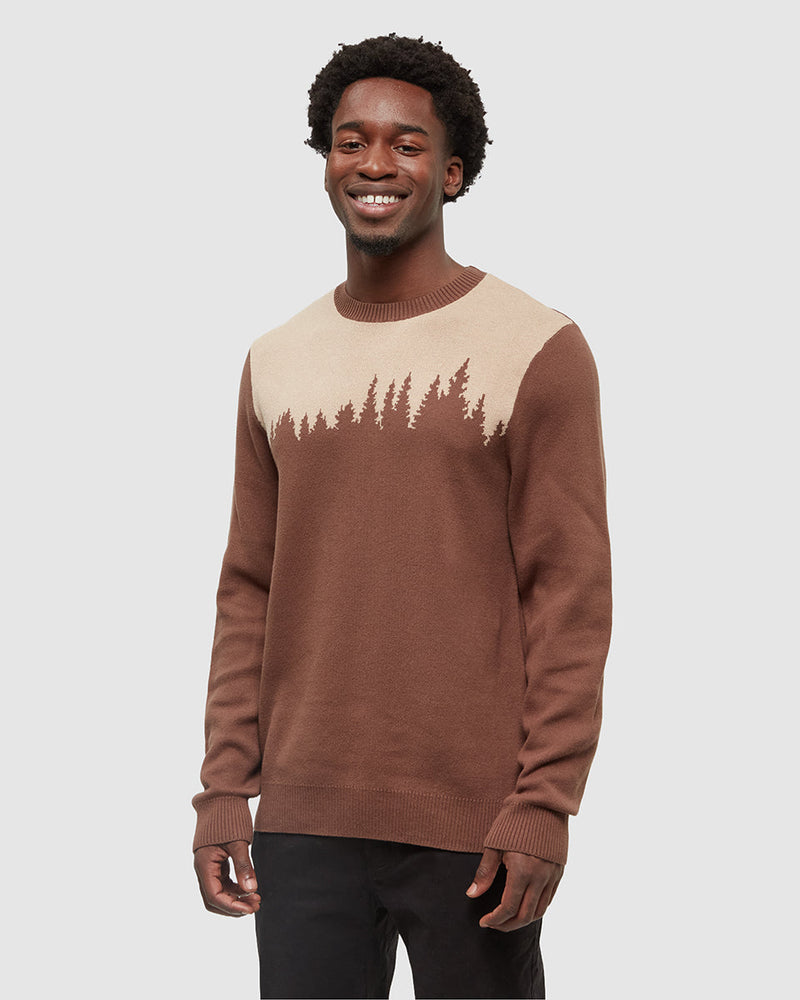 Brown-Organic-Cotton-Graphic-Sweater