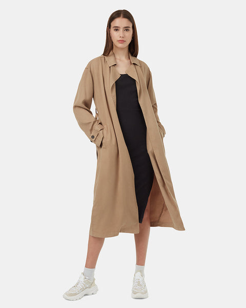 Womens Tencel Trench | TENCEL™ Lyocell