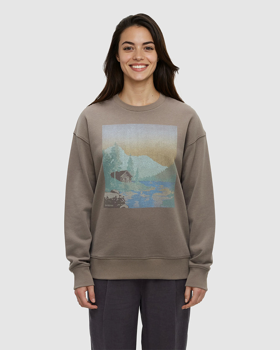 Womens French Terry Cardigan | Organic Cotton