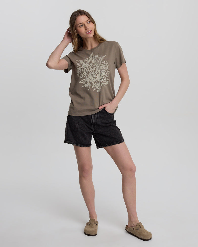 Brown-Relaxed-Graphic-Crew-Neck-T-Shirt