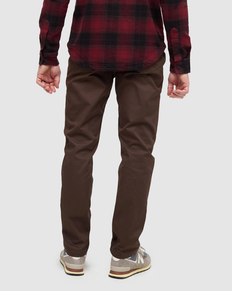 Brown-TechBlend-Slim-Pant