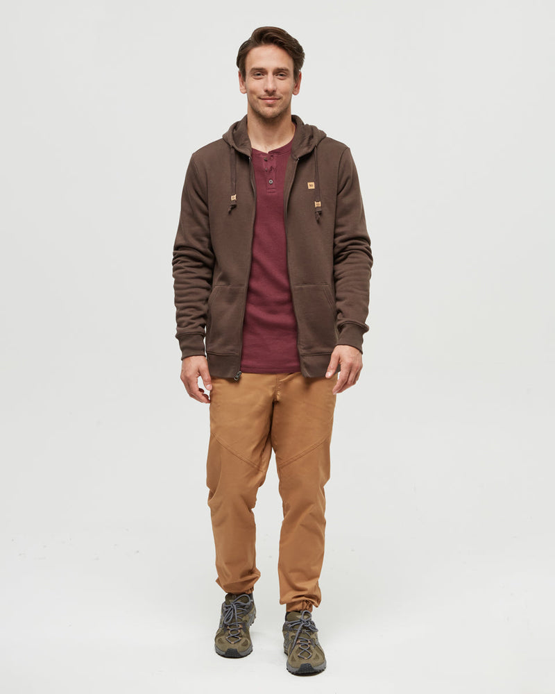 Brown-TreeFleece-Full-Zip
