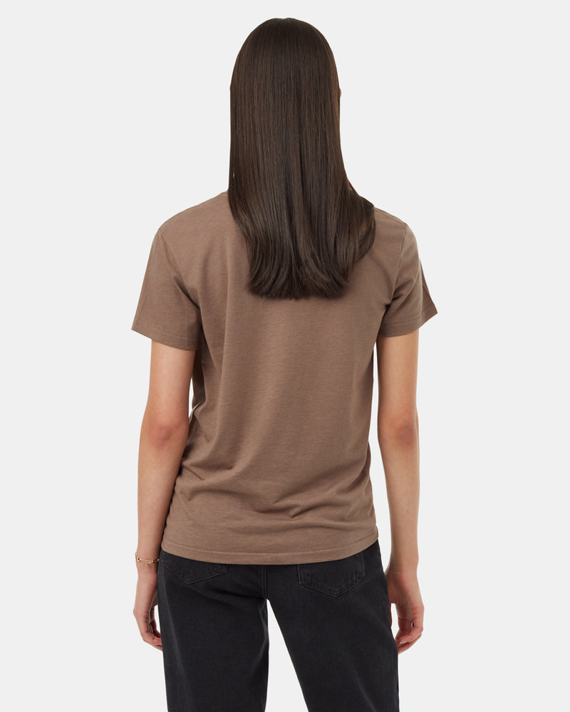 Brown-Womens-Eco-Friendly-Graphic-Tee