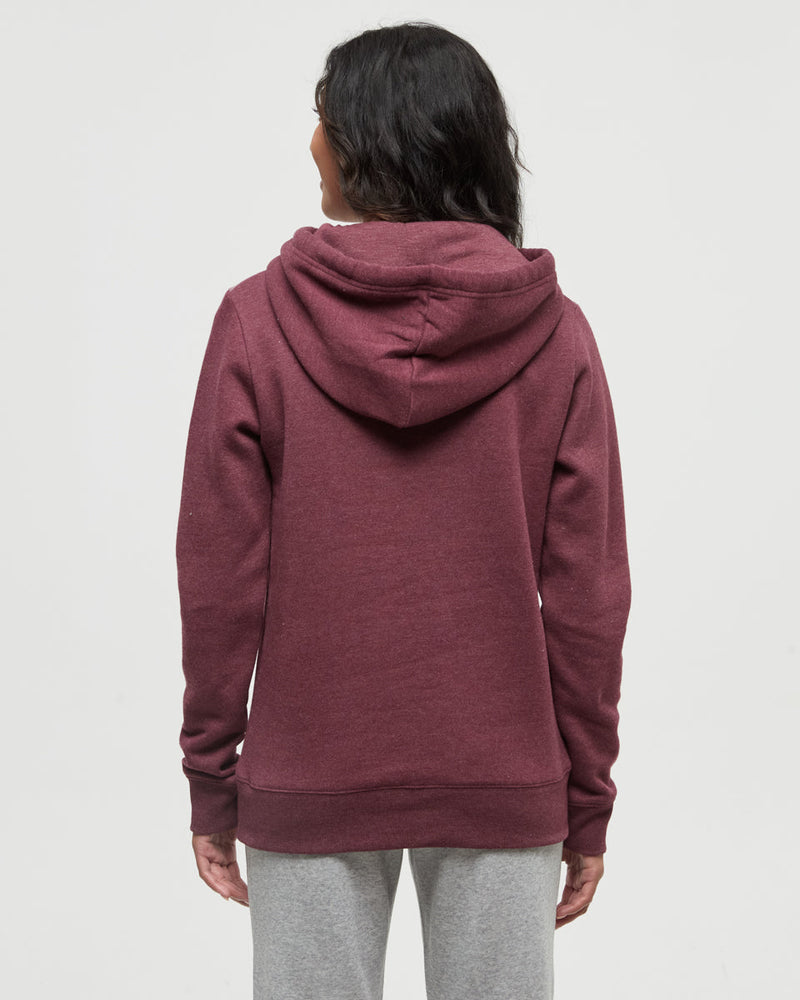 Burgundy-Regular-Fit-Longsleeve-Hoodie