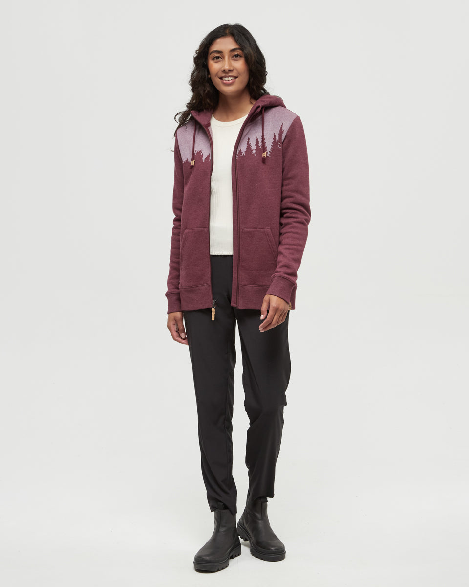 Womens Juniper Zip Hoodie | Recycled Materials