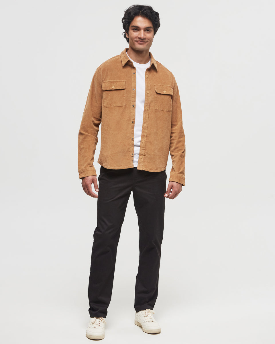 Mens EcoStretch Corduroy Colville Shacket