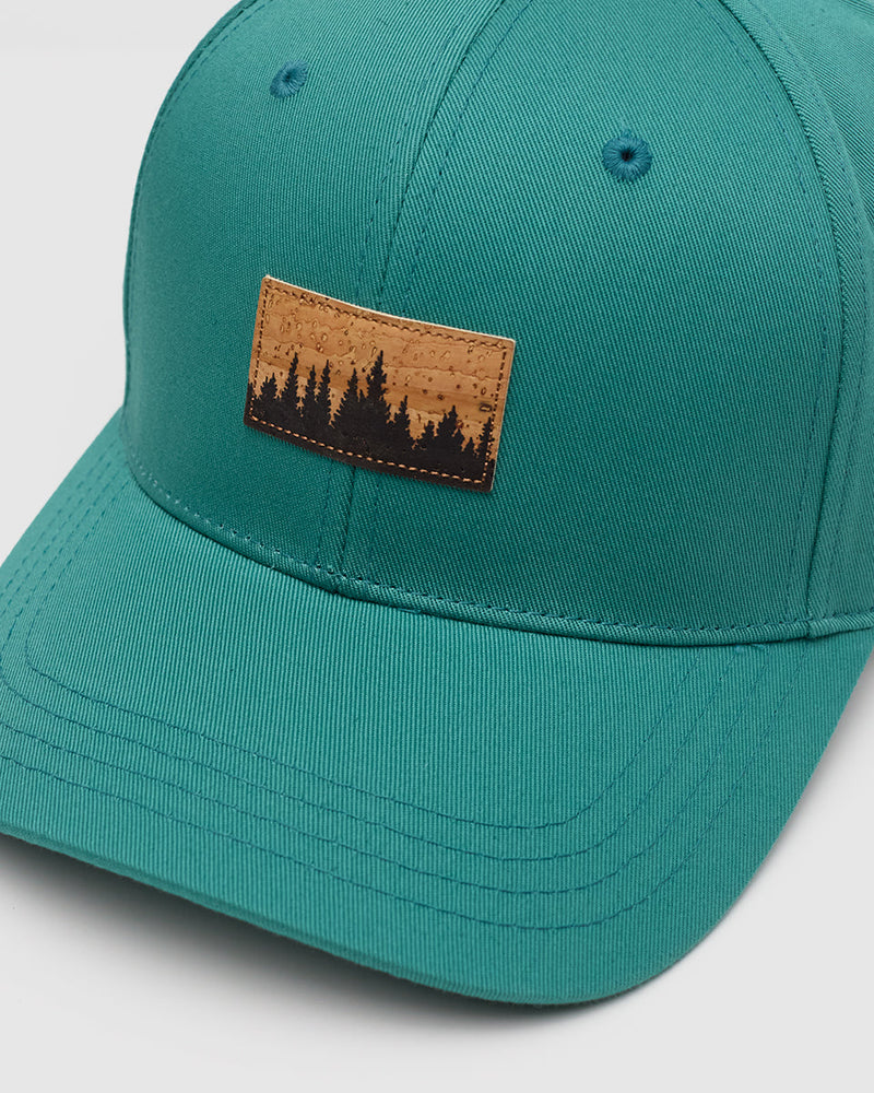 Green-6-Panel-Medium-Profile-Baseball-Cap