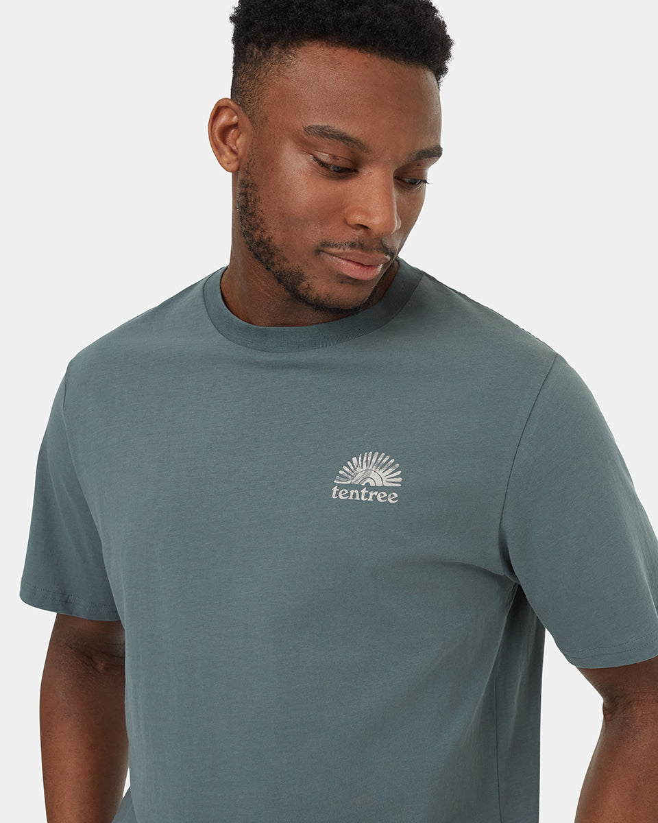 Mens Regenerative Cotton Sun T-Shirt | Organic Cotton