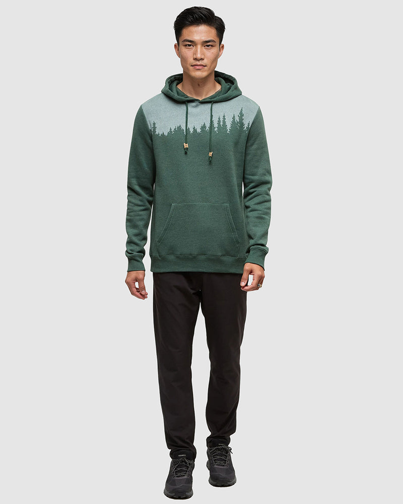 Green-Heather-Fleece-Regular-Fit-Hoodie