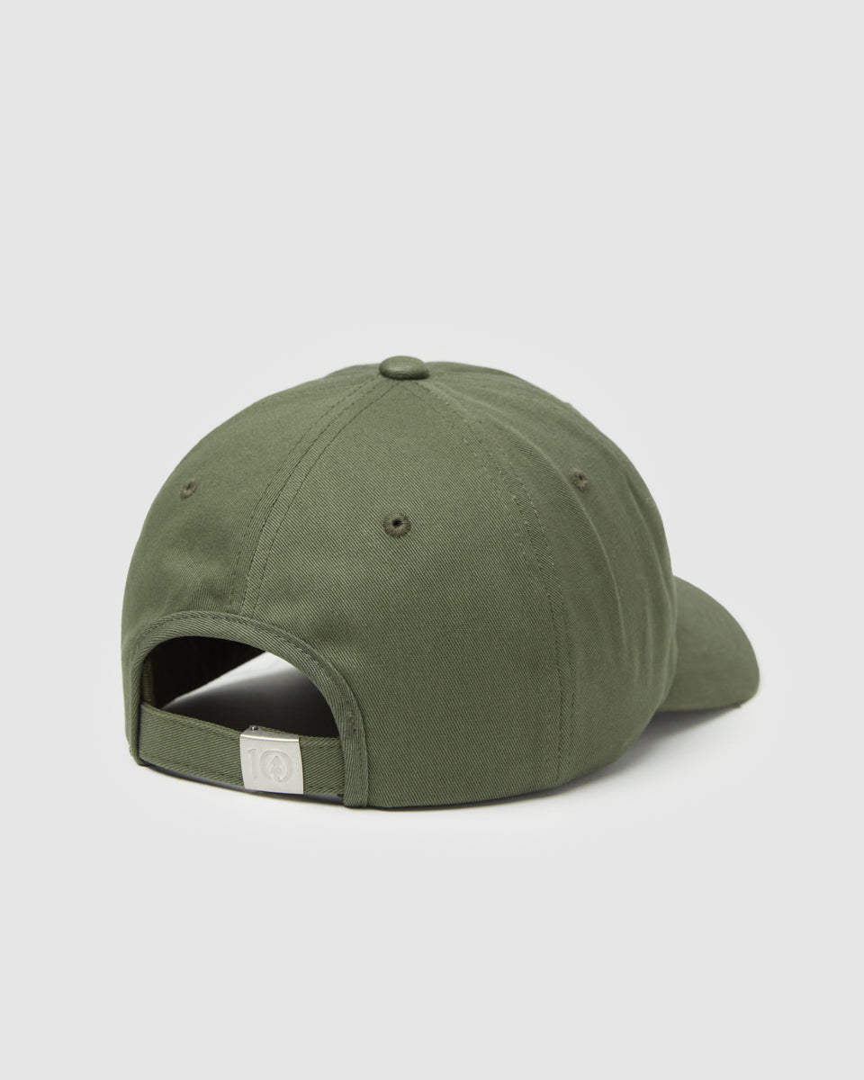 Ungendered Slogan Peak Hat | Organic Cotton
