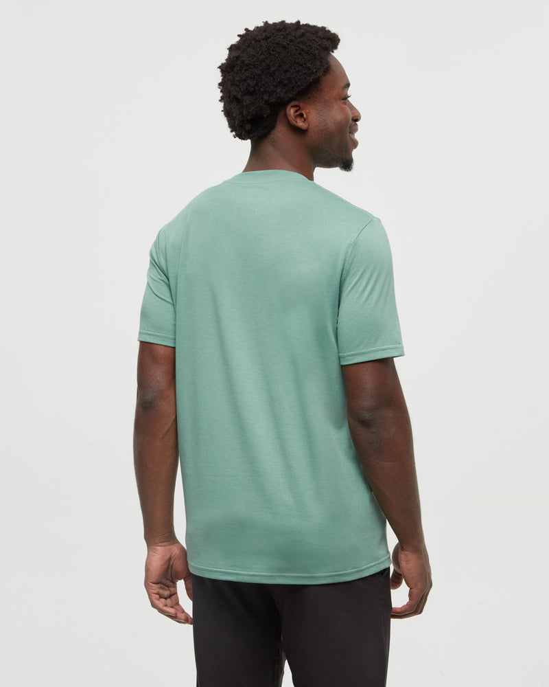 Green-Printed-Graphic-TreeBlend-T-Shirt