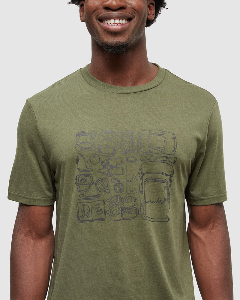 Green-Printed-Graphic-TreeBlend-T-Shirt