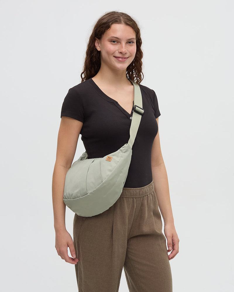Green-Recycled-Adjustable-Cross-Body-Bag