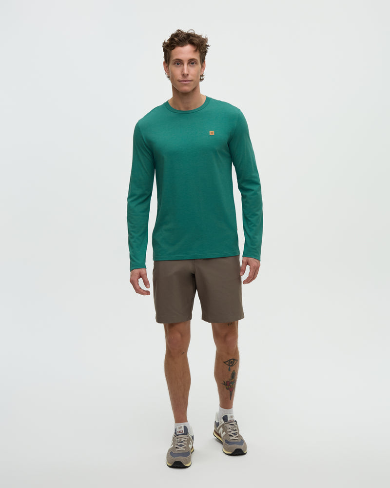 Green-TreeBlend-Classic-Longsleeve